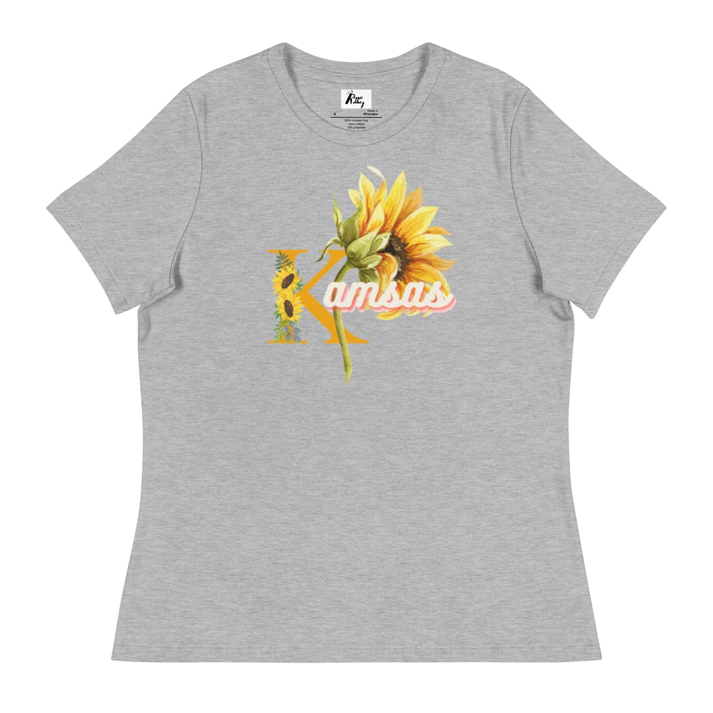 Kansas State Flower Wild Sunflower T-Shirt