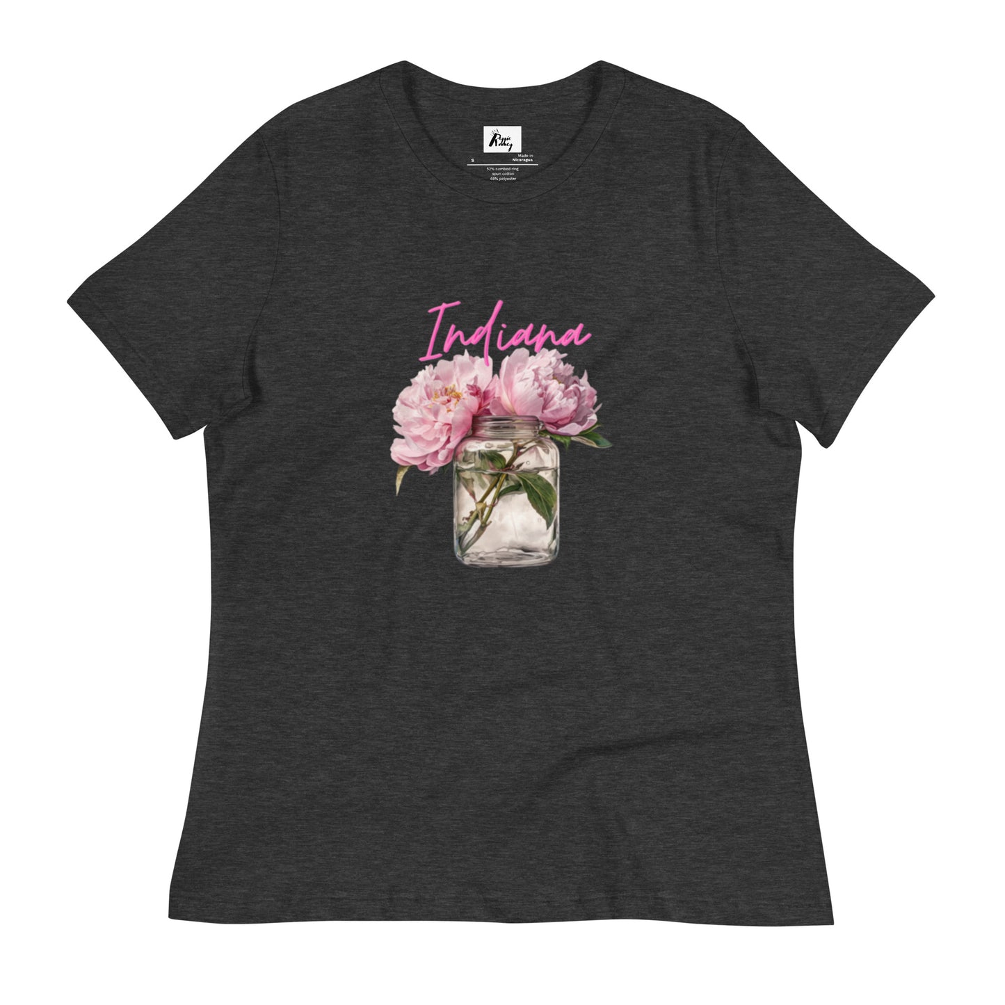 Indiana State Flower Peony T-Shirt