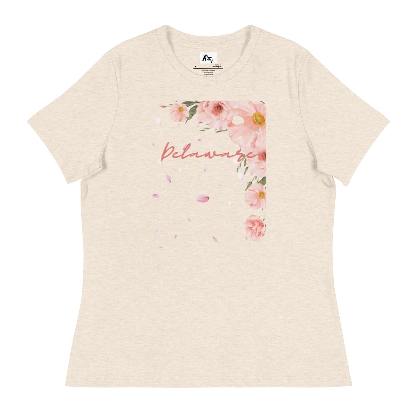 Delaware State Flower Peach Blossom T-Shirt