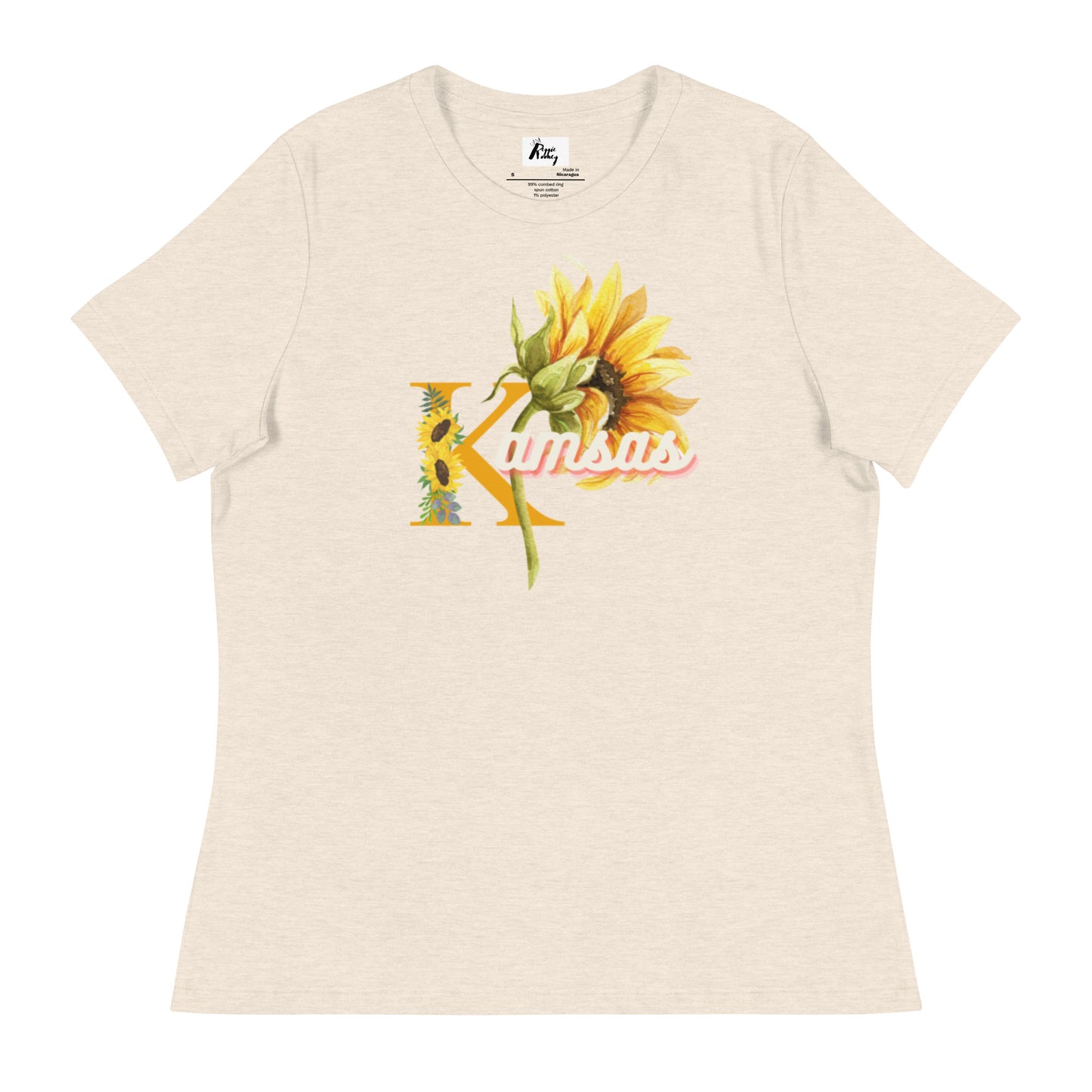 Kansas State Flower Wild Sunflower T-Shirt