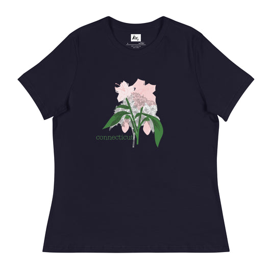 Connecticut State Flower Mountain Laurel T-Shirt