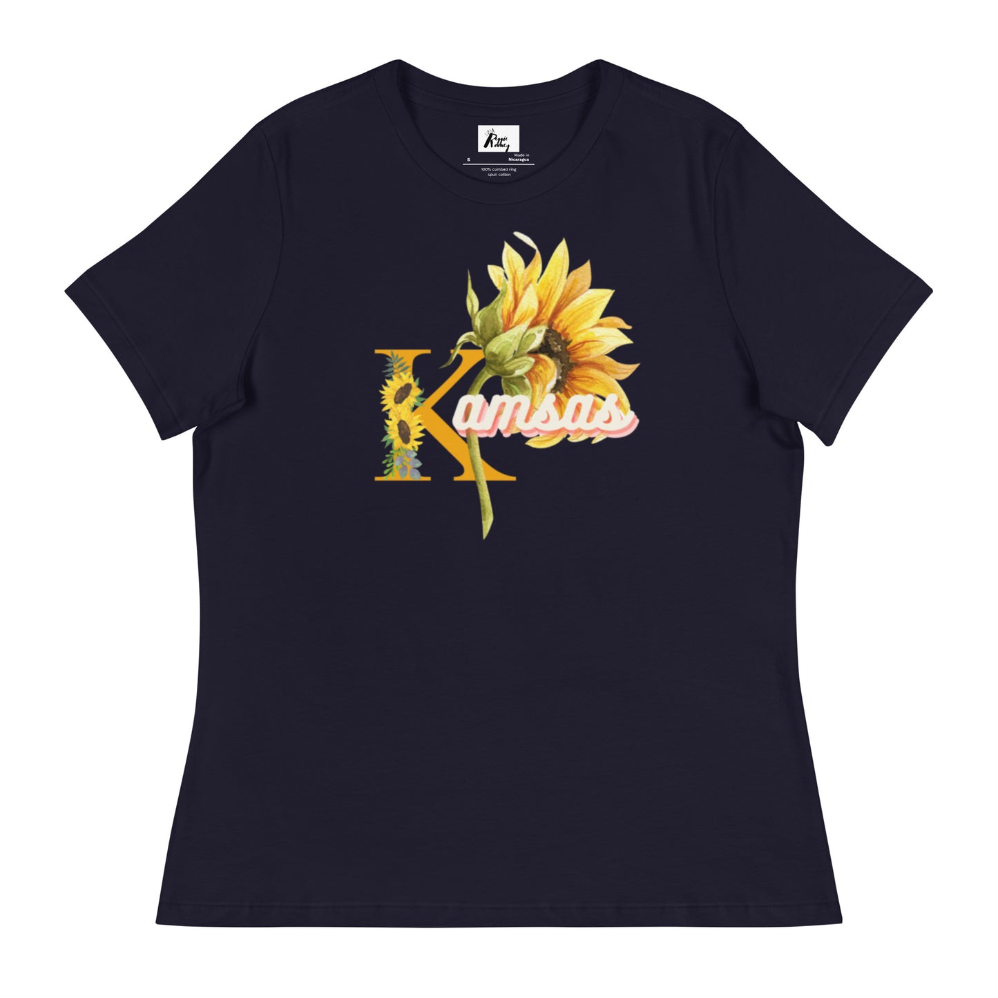 Kansas State Flower Wild Sunflower T-Shirt