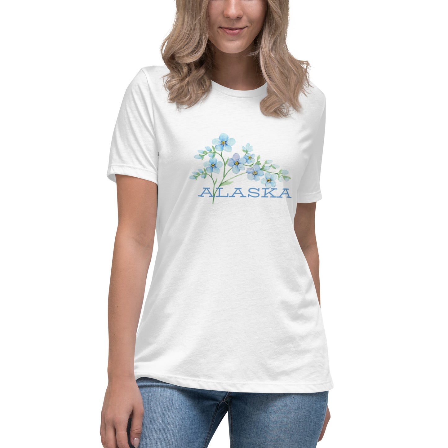 Alaska State Flower Alpine Forget-Me-Not T-Shirt
