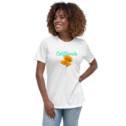 California State Flower Poppy T-Shirt