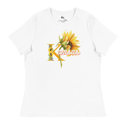 Kansas State Flower Wild Sunflower T-Shirt